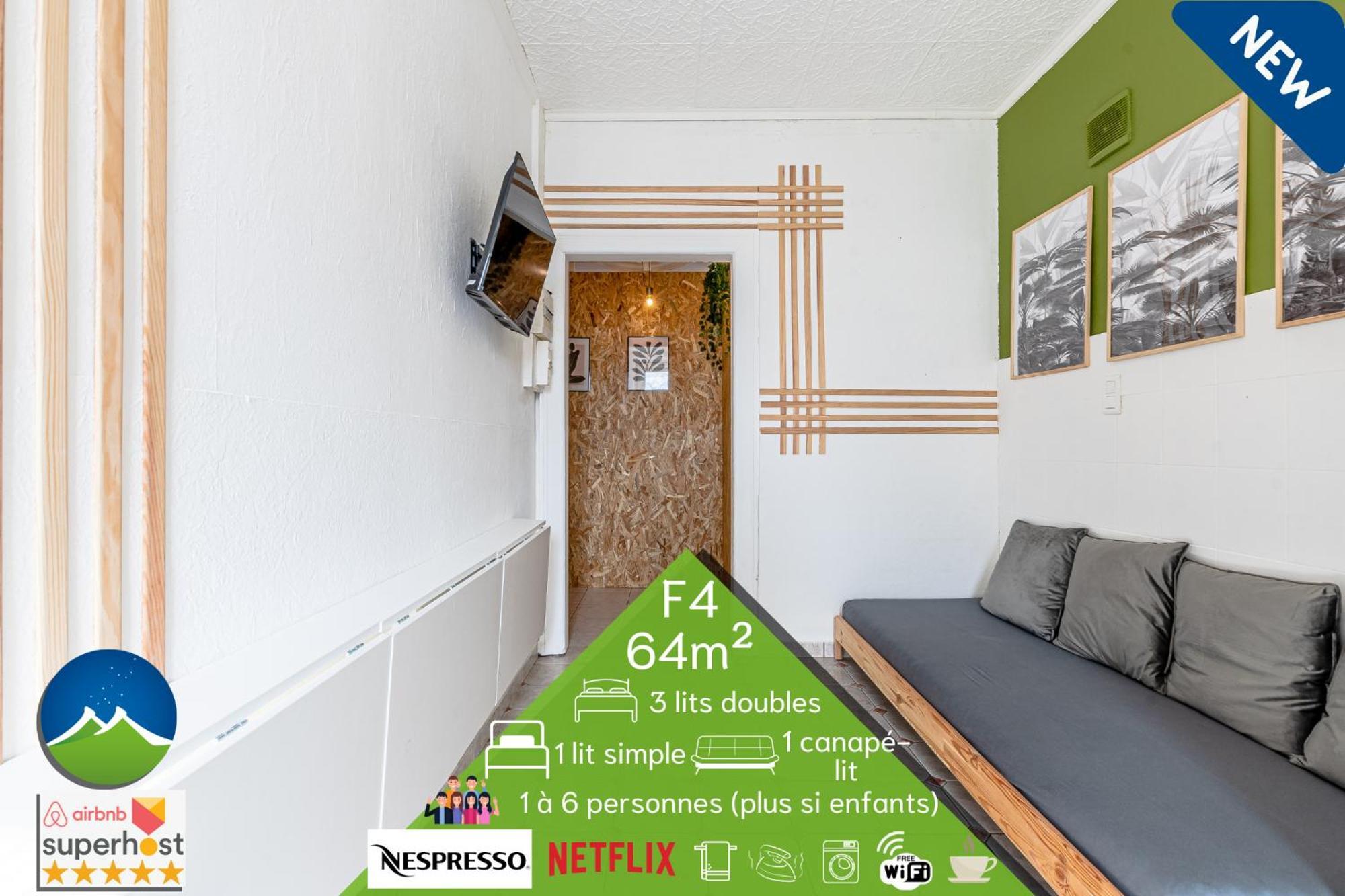 3 Appts - 3 A 7 Lits - Parfait 6 A 10 Pers - Max 26 Pers - 1 Immeuble - Convivialite, Rentabilite ------ English - 3 Apts - 3 To 7 Beds - Ideal For 6 To 10 Guests - Up To 26 - Same Building - Friendly, Flexible Hettange-Grande Exterior foto